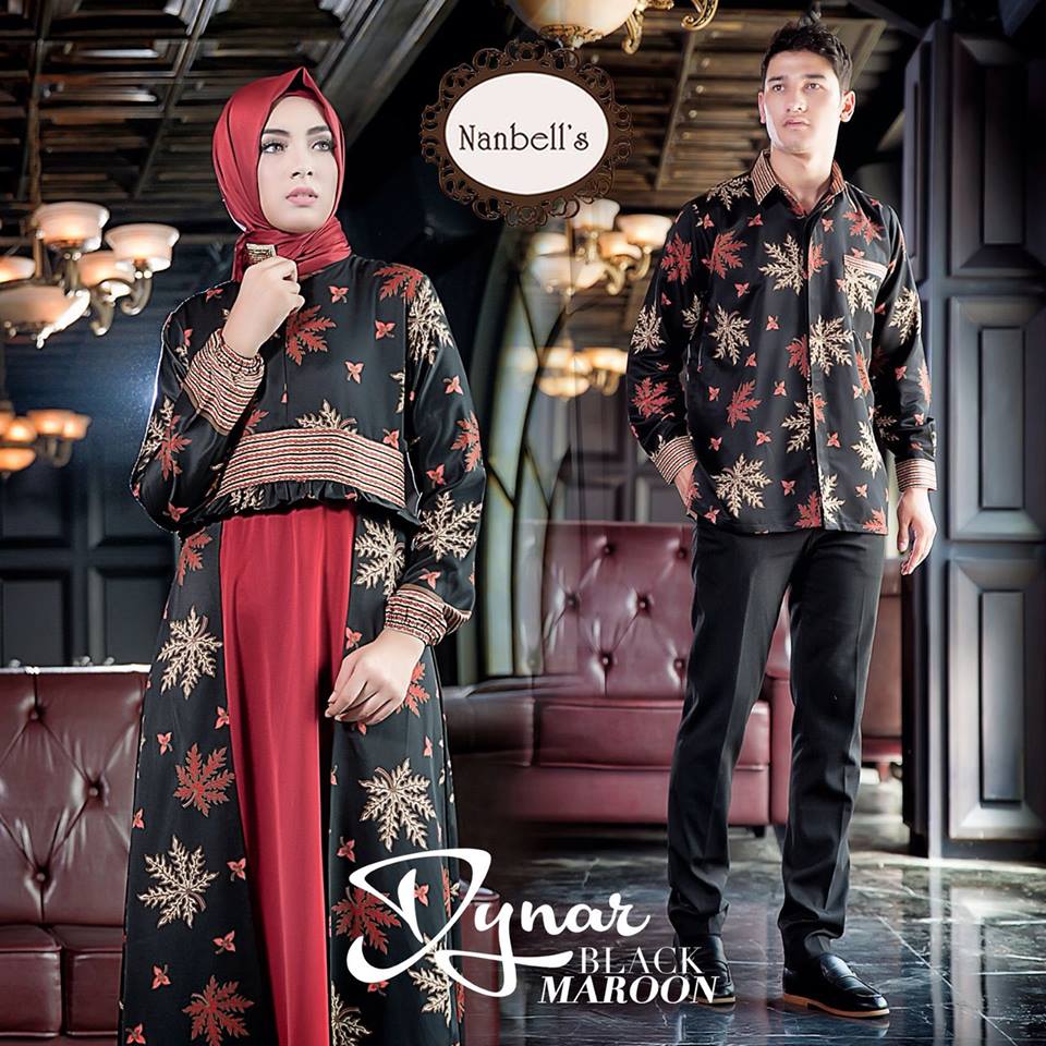  Gaun Batik Lebaran Terbaru 2019 Dress Gamis Pesta Muslim